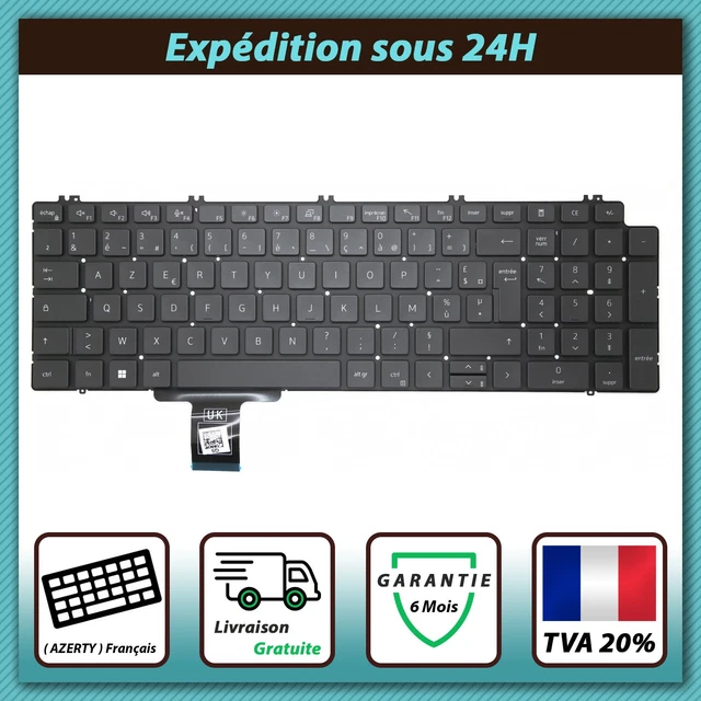 Bàn Phím Laptop Dell Precision M6500 M6400 có đèn – DỊCH VỤ LAPTOP TPHCM