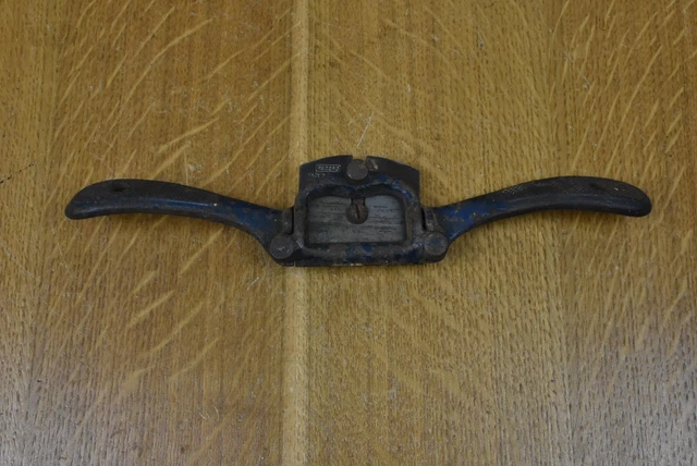 Good Used Record No.053 Adjustable Mouth Spokeshave, Flat Base