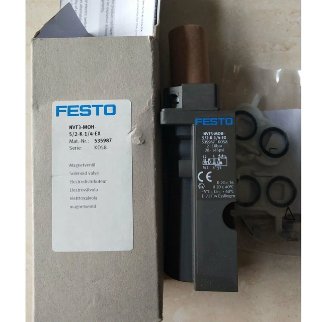 FESTO Ventil VL-8-3/8B, VL-8-3/8B Serie 292, Magnetventil Festo VL-8