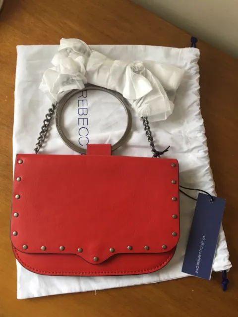 Rebecca Minkoff Ring Crossbody NWT In Carnation Red