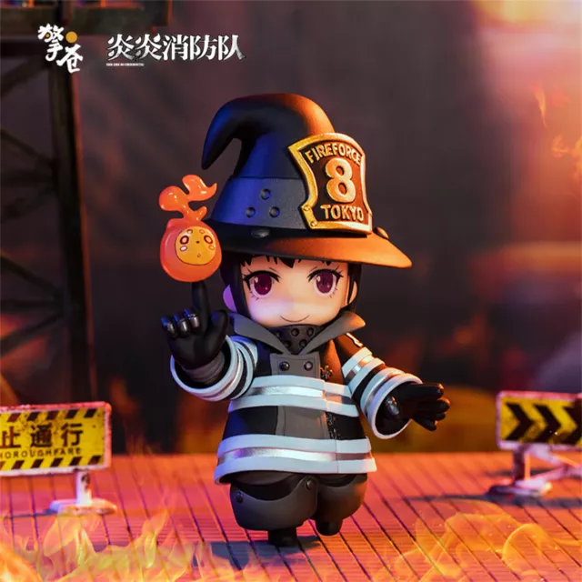 Fire Force Shinra Kusakabe Maki Oze Uniform Outfit Anime Cosplay Costume  C012