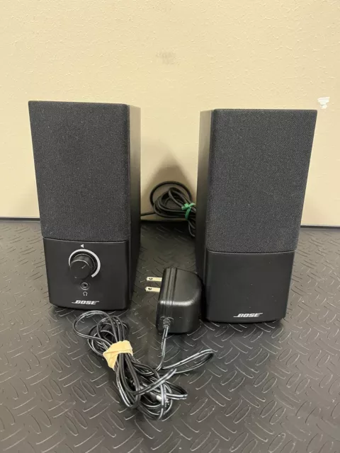 Bose Companion 2 Series III 3 Multimedia Speakers w Power Supply Tested & Works!