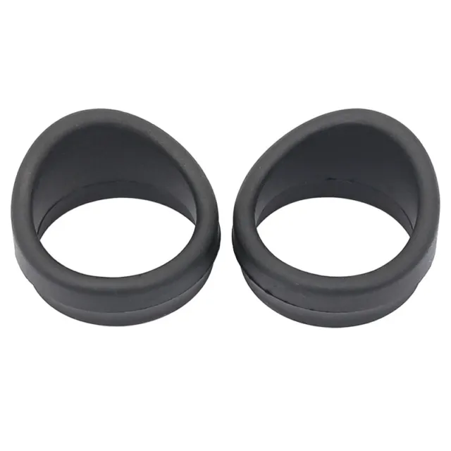 One Pair Eye Guards Stereo Microscope eyepiece Eye Piece 32-35mm Rubber Eye Cups