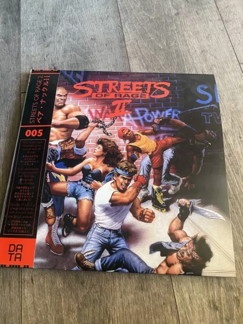 Streets of Rage 2 Sega Vinyl Video Game Soundtrack LP Record - New