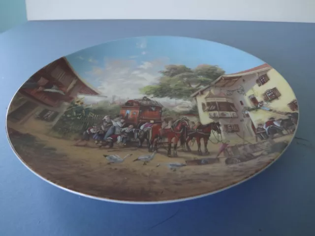 Seltmann Weiden Idyllic Village Life Collector Plate Christian Luckel 2