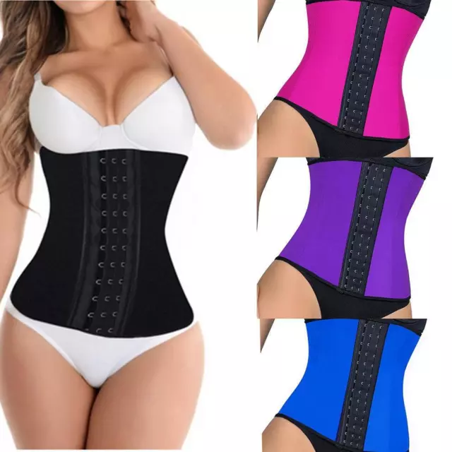 New Latex Underbust Body Shaper Waist Clincher Training Trainer Belt Corset