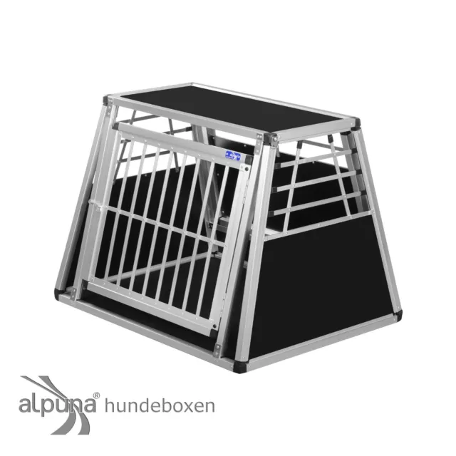 N11 Hundetransportbox Gitterbox Aluminium Transportbox Hundebox Alubox Autobox