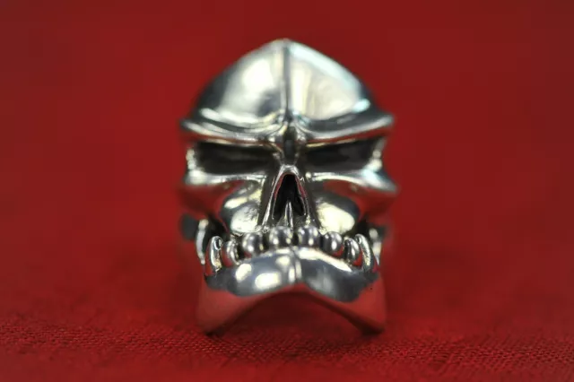 Starlingear Custom Sterling Silver Puncher Ring KAMIKAZE  Pre-Owned Size 9.25