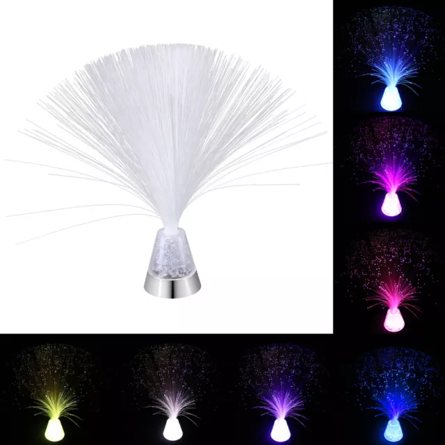 Ice Fiber Optic Mood Novelty Lamps Lighting Glacier Lite with Color-Changing