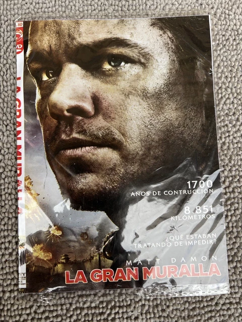 The Great Wall 2016 DvD Movie Spanish La Gran Muralla Movie