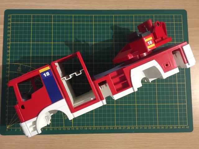Accessoire Playmobil 4820 - Enrouleur De Tuyau Pour Camion De Pompier, Occasion Bon état