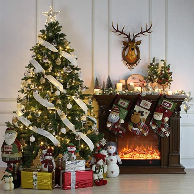 Bola Transparente Construcciones de Navidad Árbol de Navidad Decoración Hágalo usted mismo Decoración