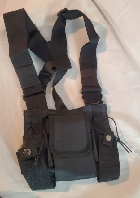 Tactical Radio Chest Harness - Multifunctional Radio Chest Holster