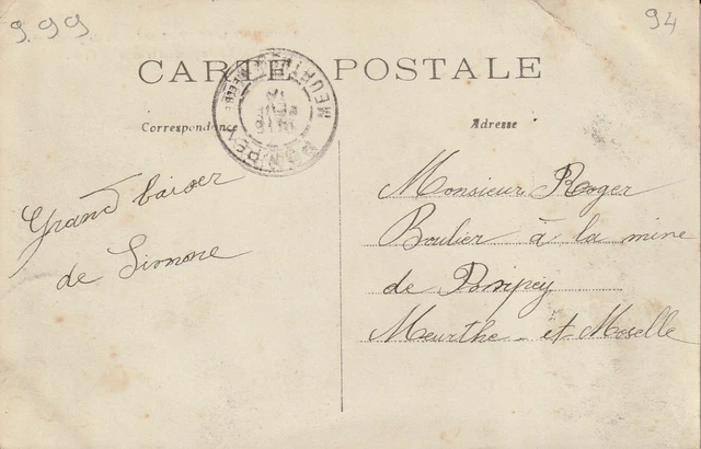 CPA 94 JOINVILLE le BRIDGE floods de January 1910 L'Ile Fanac during the flood 2