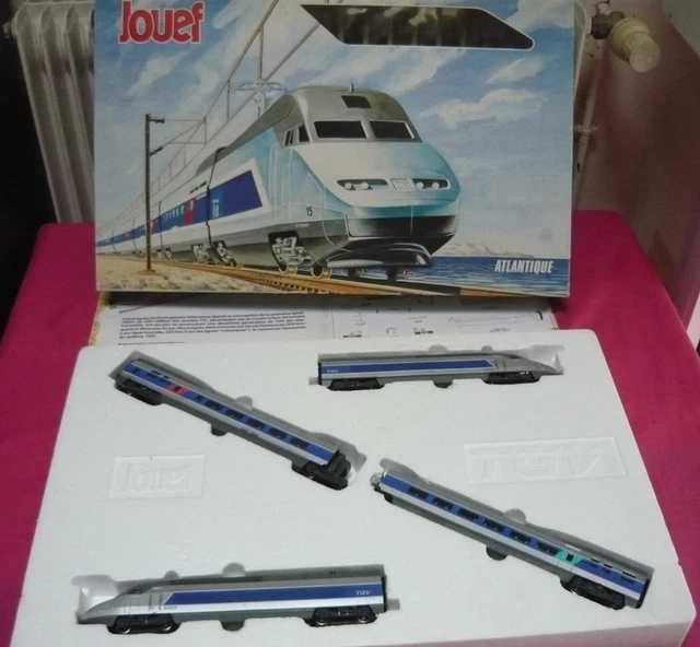 Coffret TGV Atlantique Jouef HO Réf 7421 - Train électrique Occasion