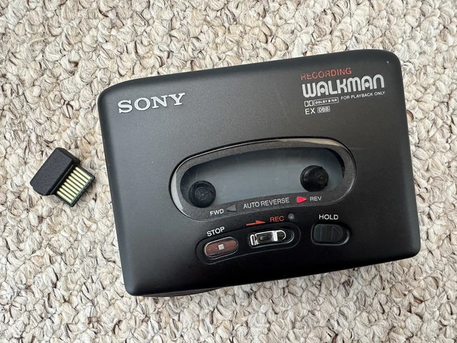 SONY WALKMAN WM-RX77 Rare Recording Model cassette tape Recorder Player ...