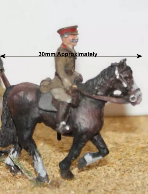 8 soldiers 1 Mounted 190837 period WW1 F50 UNPAINTED OO Scale Models Kit Figures 3