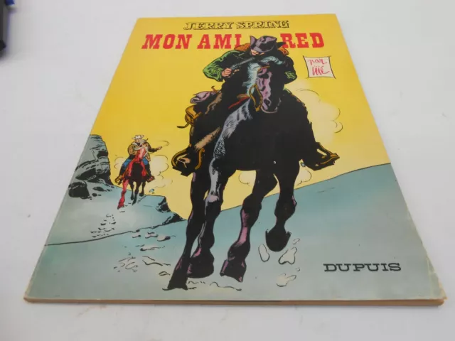 Jerry Spring Tome 15 : Le Loup Solitaire Et Mon Ami Red E.o Dupuis 1965