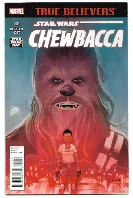 Star Wars Chewbacca #1 True Believers Reprint NM (2016) Marvel Comics