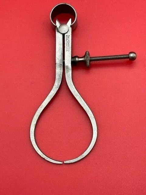 Starrett 75A-4 Fay Spring Type Outside Caliper, Solid Nut 4"  IN STOCK