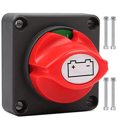 Ampper Top Post Interrupteur De Déconnexion De Batterie, 12