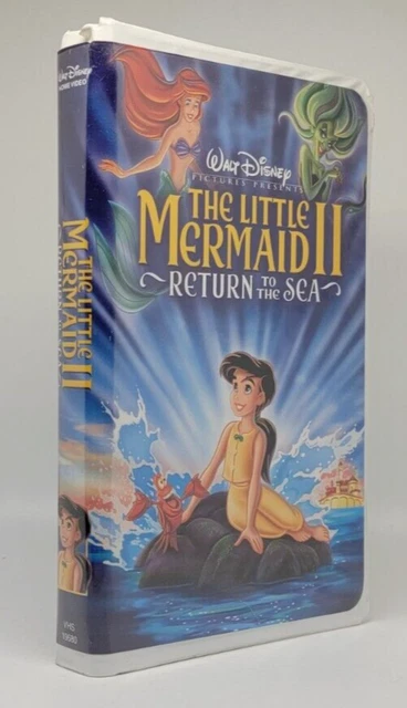 WALT DISNEY'S THE Little Mermaid II VHS Animated 2000 Return To The Sea ...