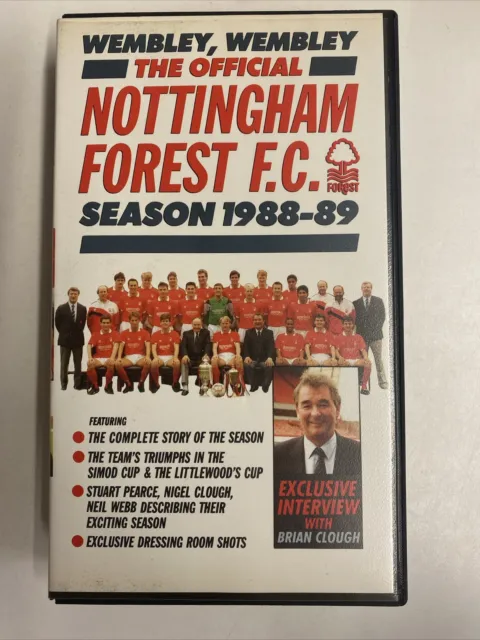 The Official Nottingham Forest FC 1988-89 VHS