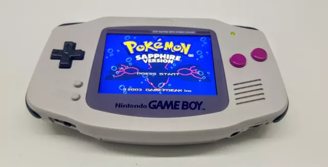 Game Boy Advance GBA HDMI 720p TV Sortie Rétroéclairage IPS Écran Station -dmg