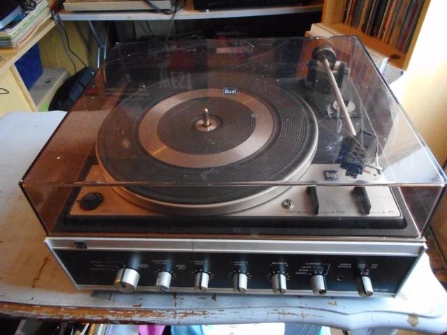 Platine Vinyle DUAL 1209 – Made In Germany – Avec Cellule Shure M75G Type 2