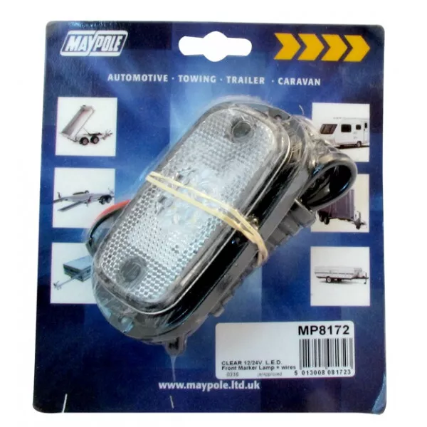 MAYPOLE 12/24V LED Avant Marqueur Écran Pack - 8172