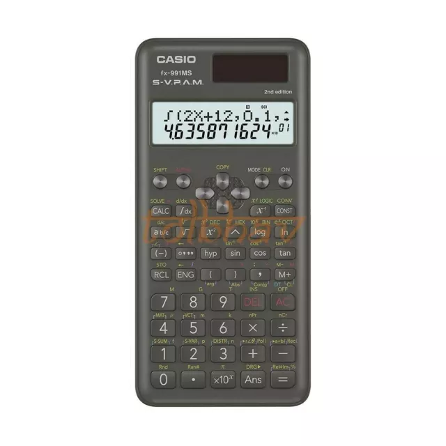 Casio FX-991MS Calculatrice scientifique FX 991 MS FX991MS Nouvel affichage...