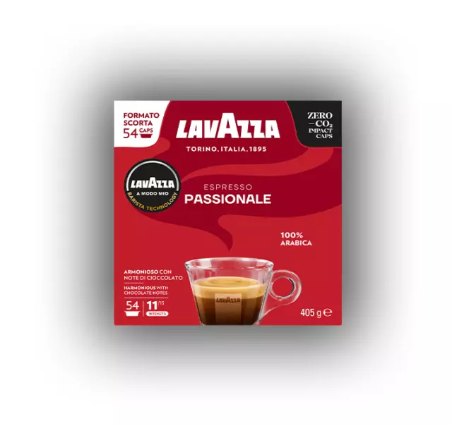 360 Capsules de café Lavazza compatible A Modo Mio goût Passionale