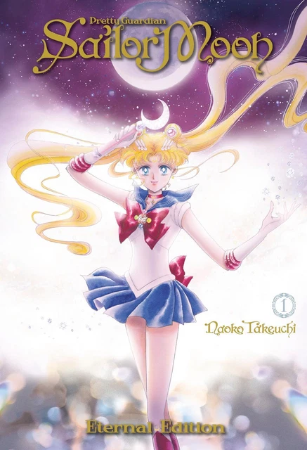 Sailor Moon Eternal Edition 1 by Naoko Takeuchi (English) Paperback Book