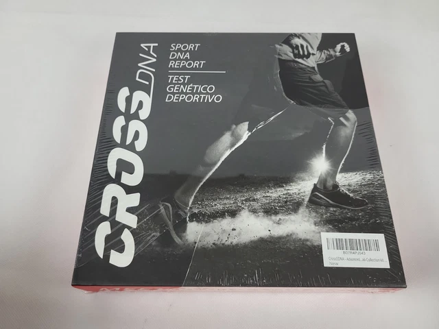 CrossDNA Advanced Sports DNA Test Includes at-Home Swab Collection Kit Cross DNA