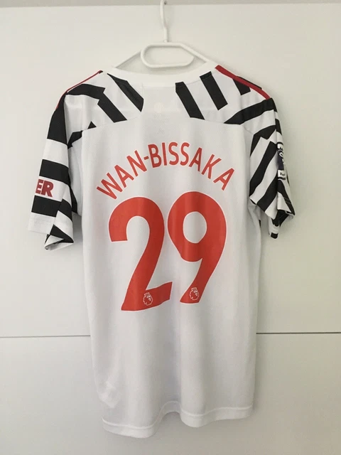 Adidas Manchester United WAN-BISSAKA Trikot Away 2020/21 Gr.L Neu! Shirt England