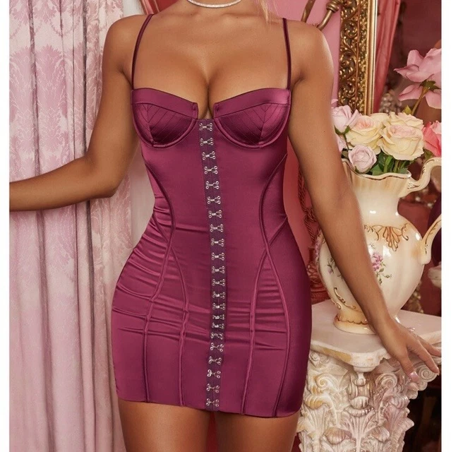 pink cut out dress mini Cross Me Babe Pink Ruffle Detail Cut Out Side Mini Dress