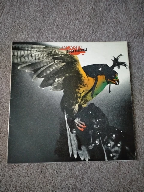 BUDGIE IN FOR The Kill! LP 1974 UK First Press MCA A1/B1 MCF2546 Vinyl