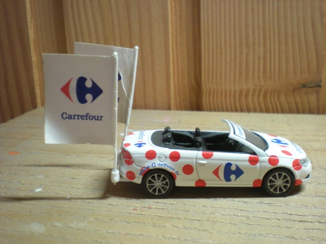 Voiture Miniature 1 43 Publicitaire Tour De France TOUR DE FRANCE voiture caravane publicitaire carrefour 1/43 ANNEE 2009