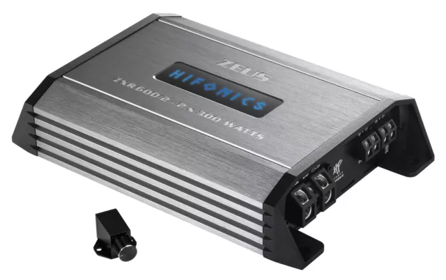 Hifonics ZXR 600/2 2/1 Kanal Verstärker Endstufe 2x175 / 300 Watt RMS @ 4/2 Ω