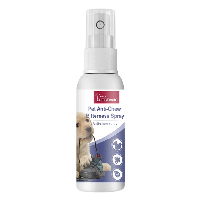 Spray disuasorio para masticar 50 ml sin estimulación dejar de morder gato totalmente natural
