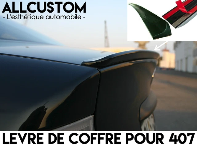 Aileron Arrière ABS Pour Renault Clio 4 - Style Sport Noir | Accessoire Tuning Sans Perçage
