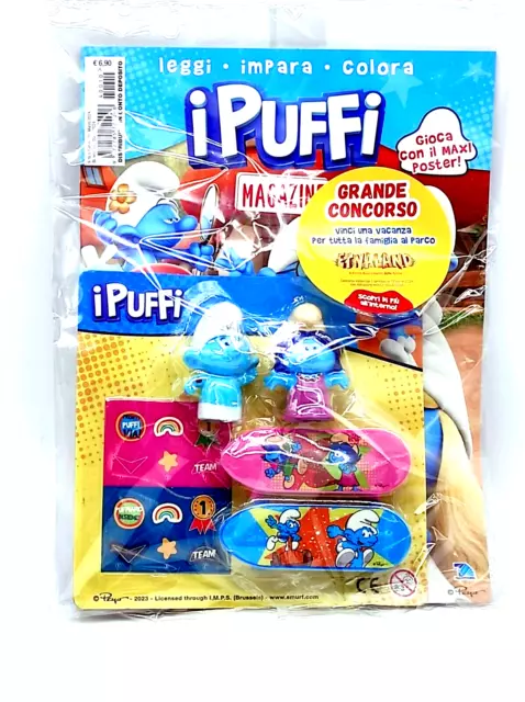 I Puffi Magazine Ufficiale Con Skate E Personaggi