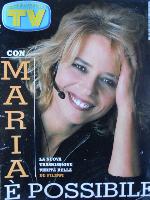 TV SORRISI E Canzoni n 43 1998 Gianna Nannini De Filippi Simonetta