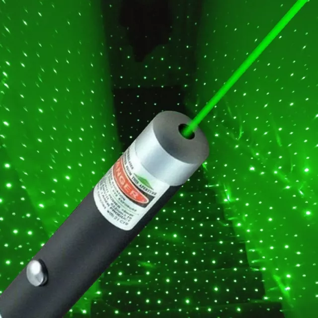 1mW Powerful Green Laser Lazer Pointer Pen High Power Professional 650nm STOCK