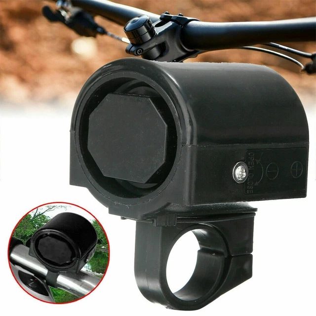 Corno a batteria corno d'aria sirena 52x53x73 mm ABS plastica bicicletta per sterzo