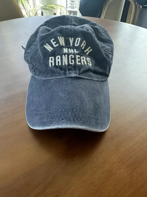 New York Rangers American Needle Strap-Back Vintage Hat