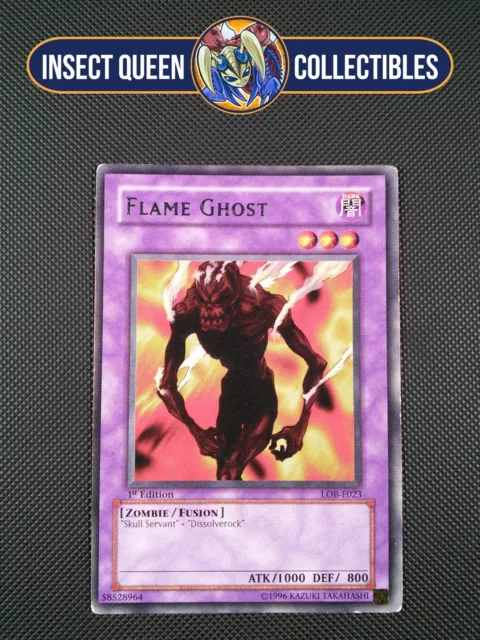 Flame Ghost LOB-E023 1st Edition Rare Yu-Gi-Oh!