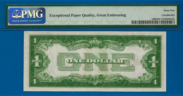 Near TOP POP ✅1928 $1 S/C ➡️ 3rd Finest 🔴 2 Digit # 27 ⬅️ PMG 65EPQ - FA Block 3