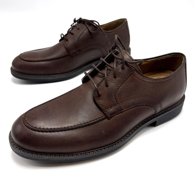 JOHNSTON MURPHY WARNER Cap Toe Black Leather Oxford Dress  display picture 2