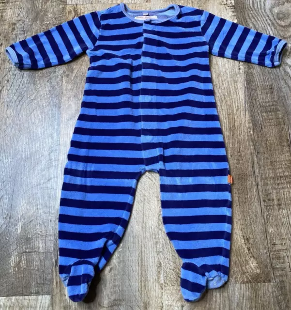 Smart Close By Magnificent Baby Magnetic Pajamas Blue 12 Month